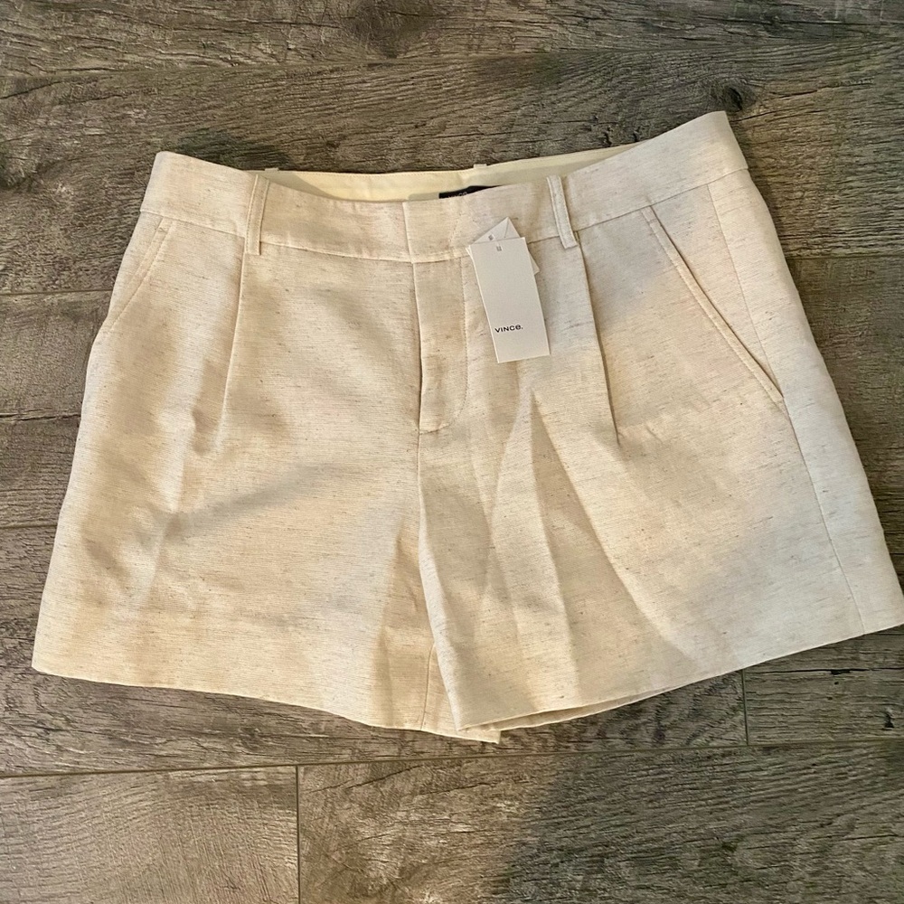 Vince Shorts - cream color , size 8